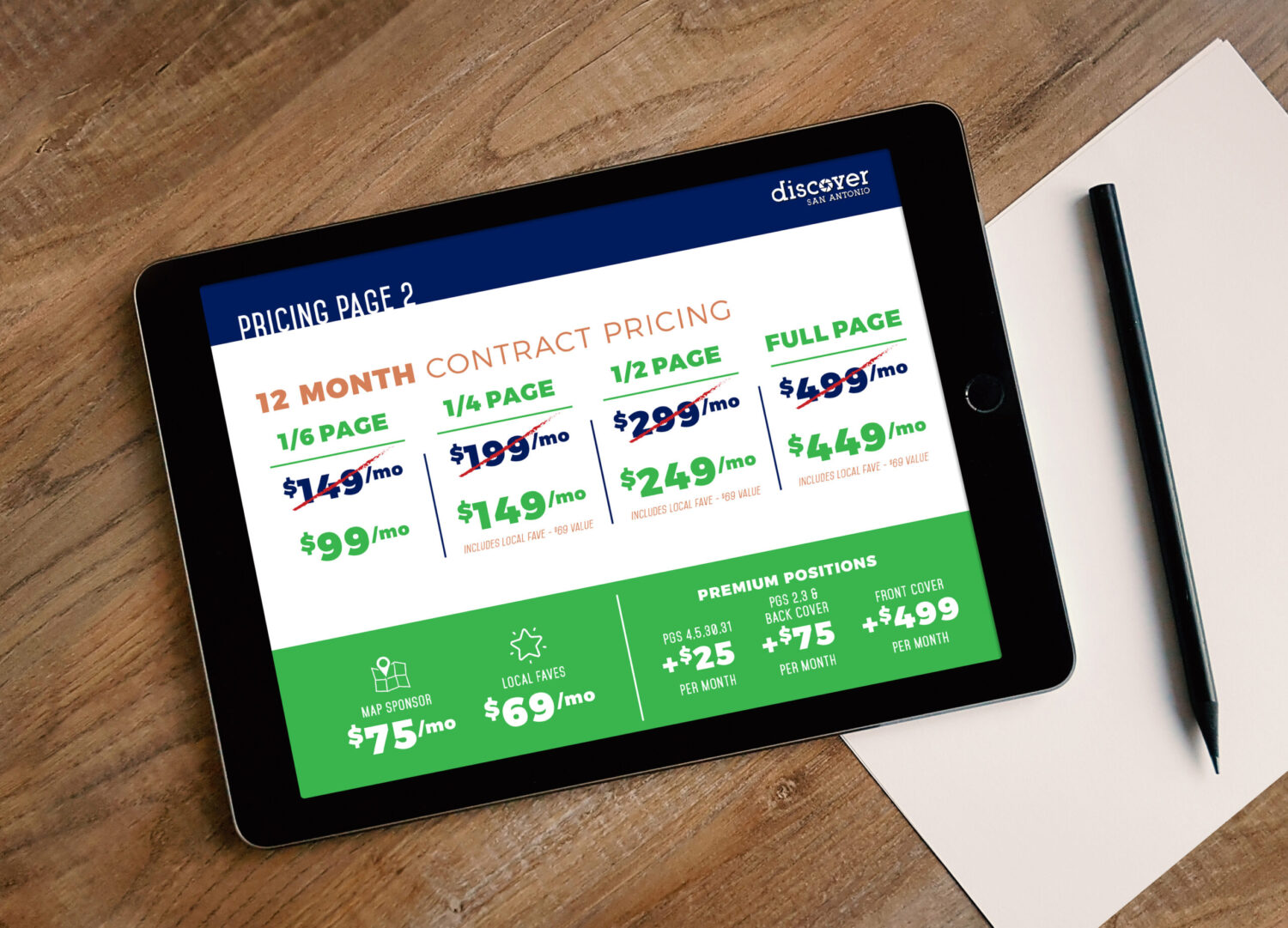 DSA Presentation Pricing